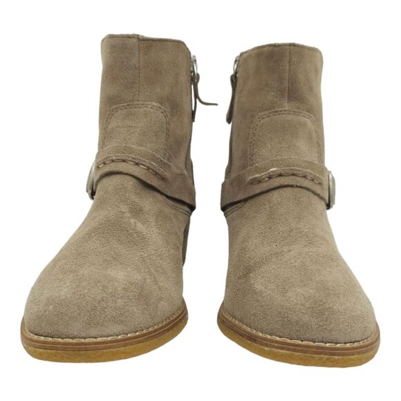 Sperry Side Zip Suede Ankle Boots Womens Size US 6.5 UK 4 EU 37 Taupe STS85464 - Picture 5 of 12